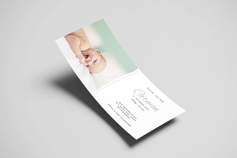 Geburtsanzeige «Riss»