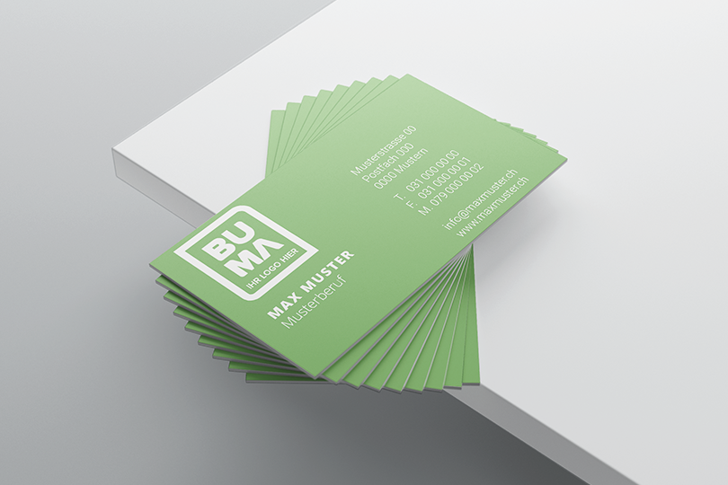 Visitenkarte «Vorlage 1»