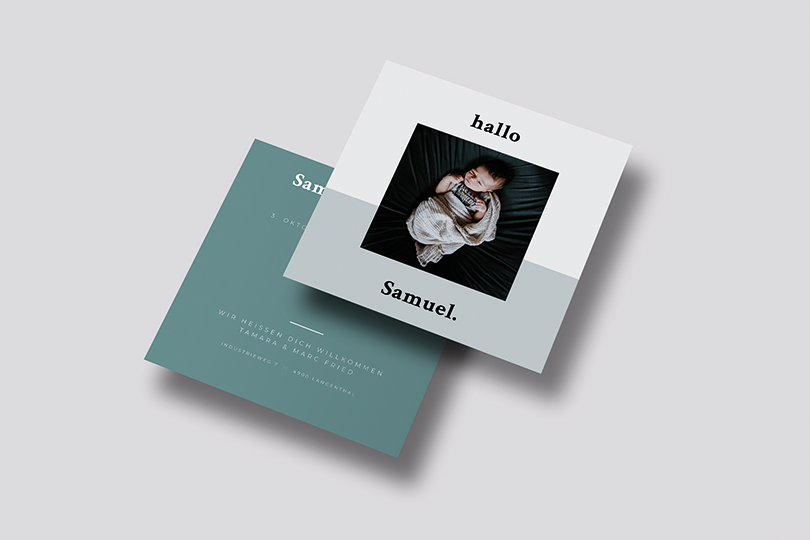 Geburtsanzeige «Split»