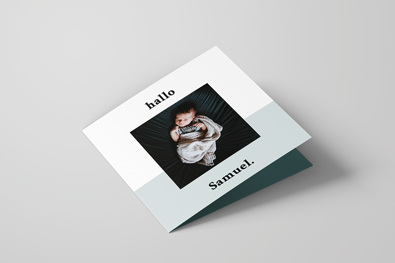 Geburtsanzeige «Split»