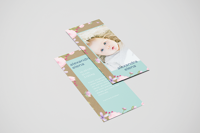 Geburtsanzeige «Flora»