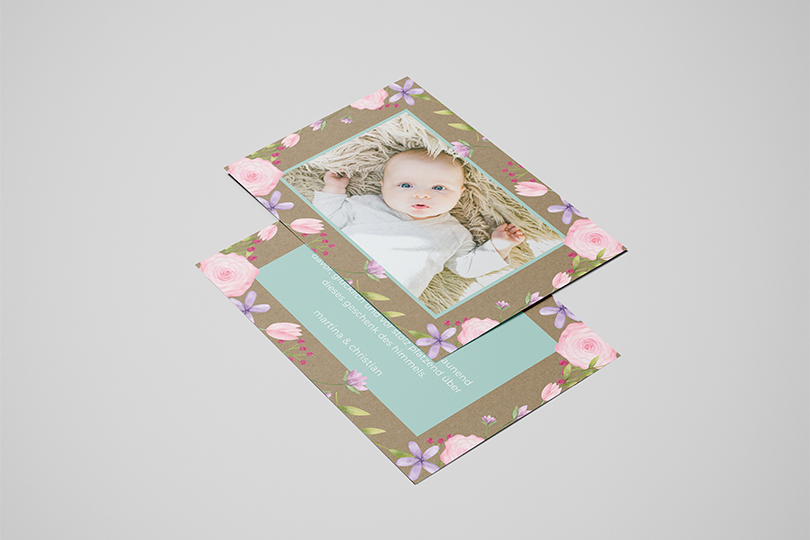 Geburtsanzeige «Flora»