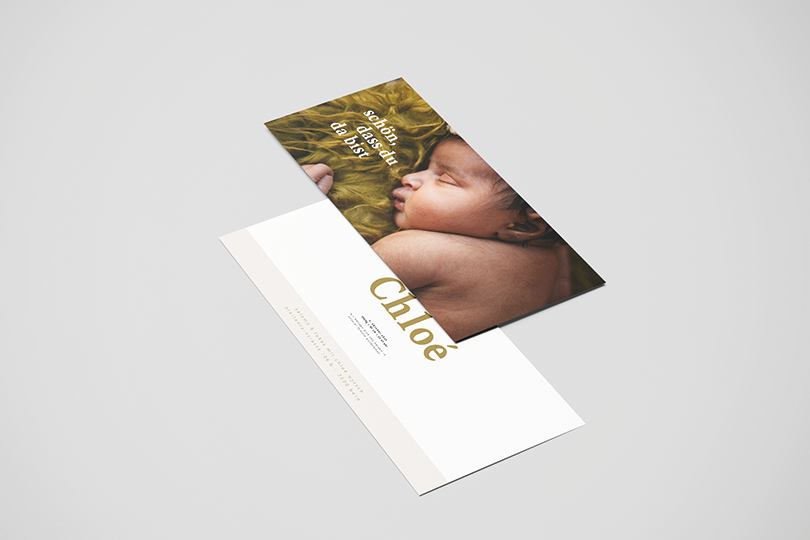 Geburtsanzeige «Green»