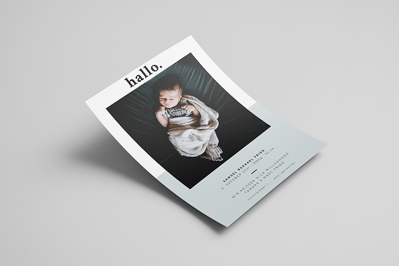 Geburtsanzeige «Split»