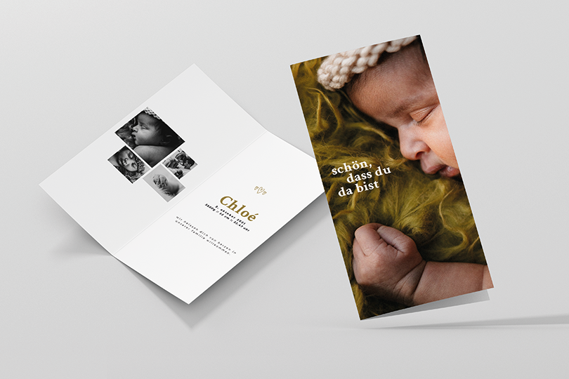 Geburtsanzeige «Green»