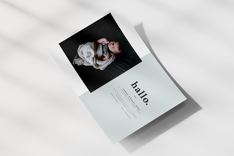 Geburtsanzeige «Split»