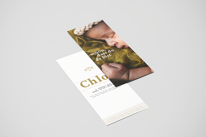 Geburtsanzeige «Green»