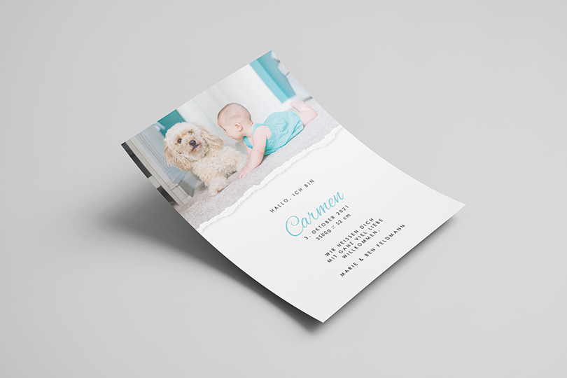 Geburtsanzeige «Riss»