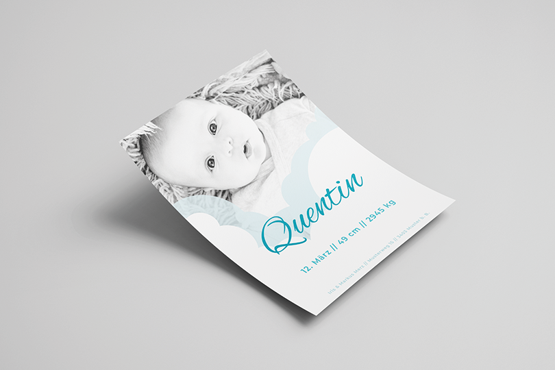 Geburtsanzeige «Clouds»