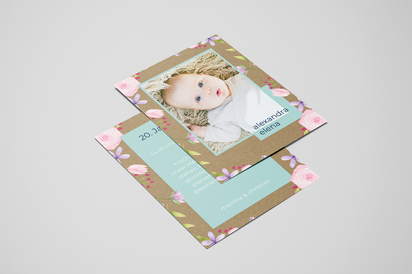 Geburtsanzeige «Flora»