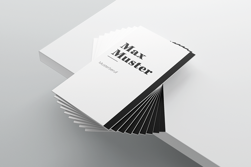 Visitenkarte «Vorlage 2»