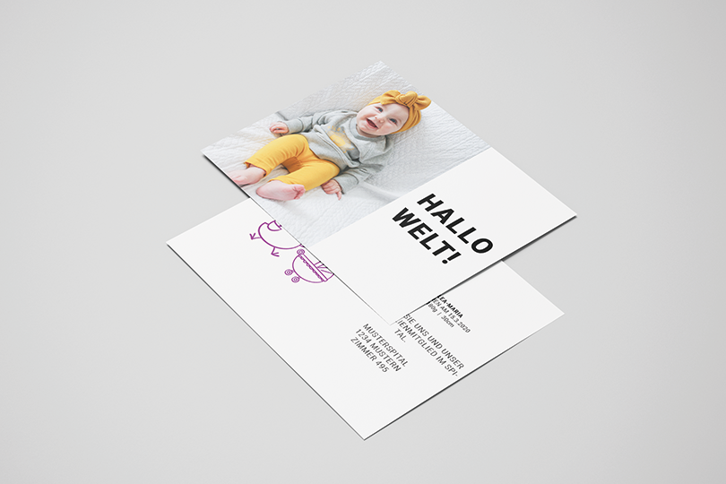 Geburtsanzeige «Icon»