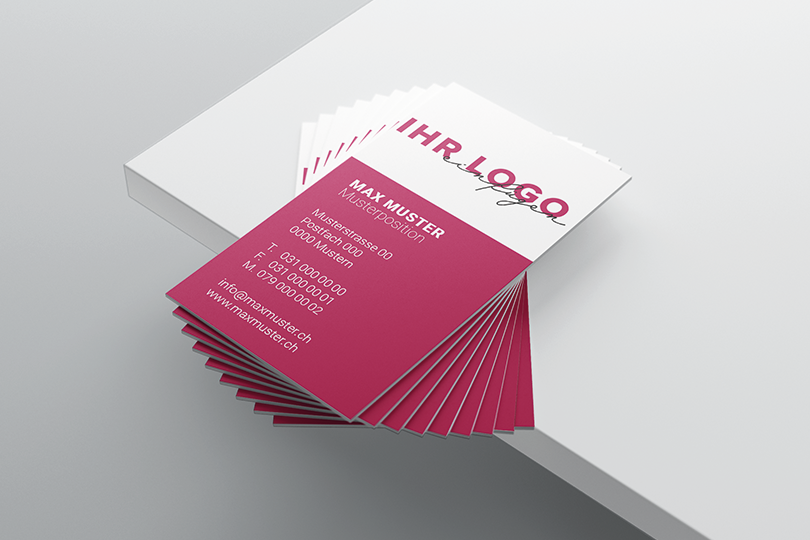 Visitenkarte «Vorlage 1»