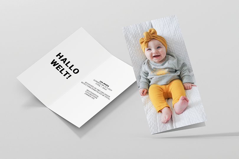 Geburtsanzeige «Icon»