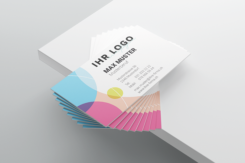 Visitenkarte «Vorlage 3»